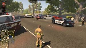 Flashing Lights - Police Fire EMS