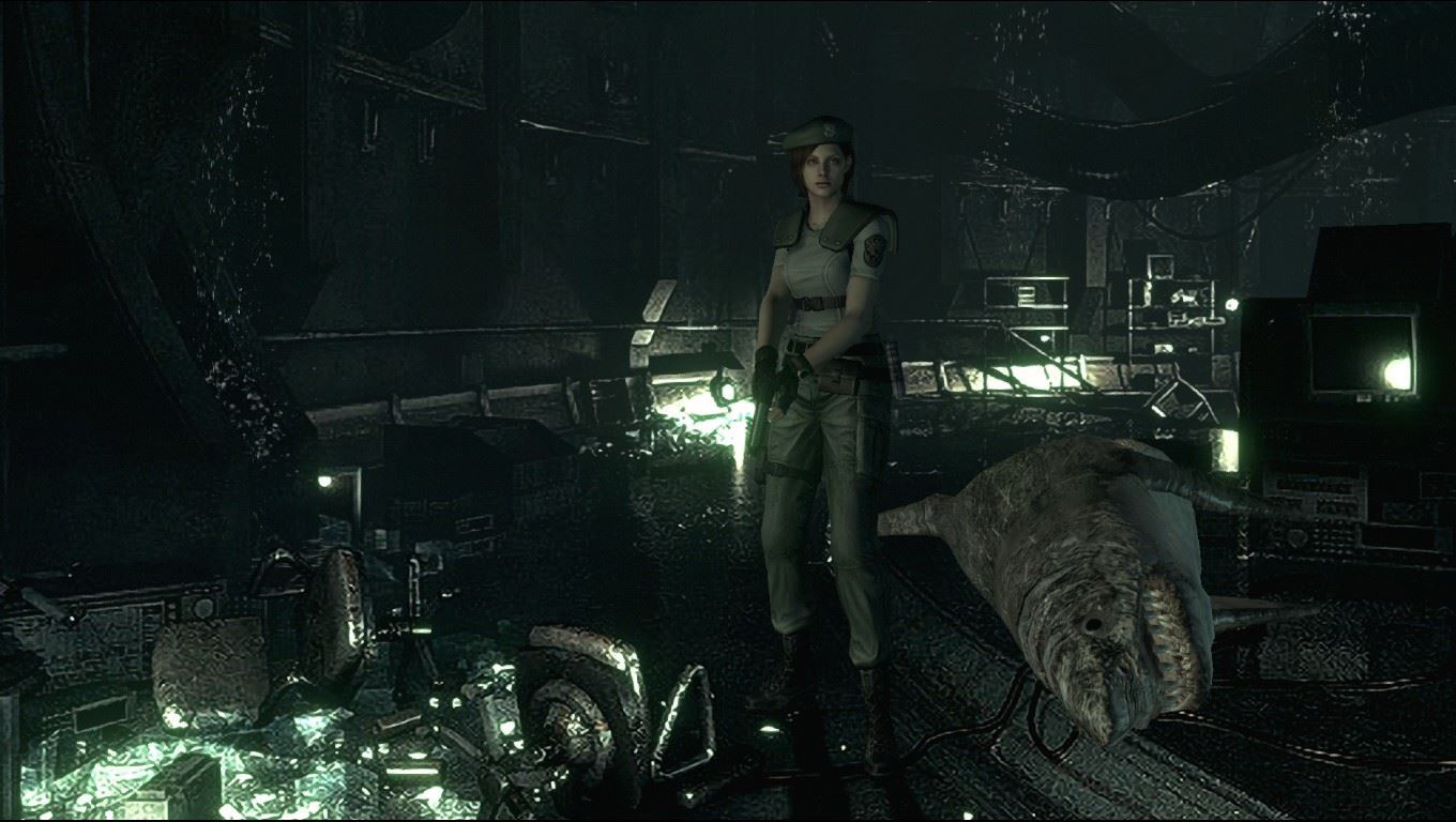 Resident evil hd remaster картины